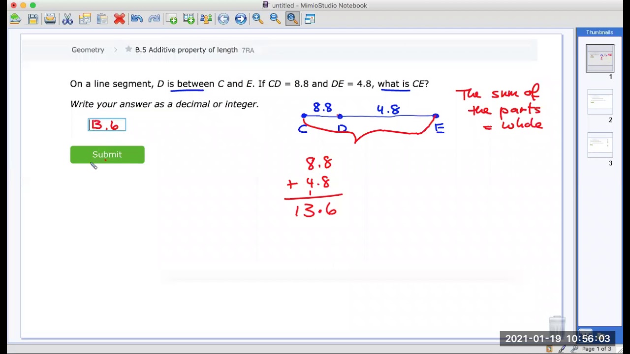 Math II IXL Geometry B5 Help - YouTube