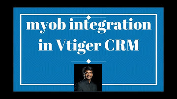 myob vtiger CRM integration