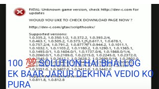 How to solve gta v  script hook v critical error #gta5mods #gta5challenge #gta5funny#technogamerz 