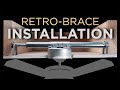 Raco retrobrace ceiling brace  box kit