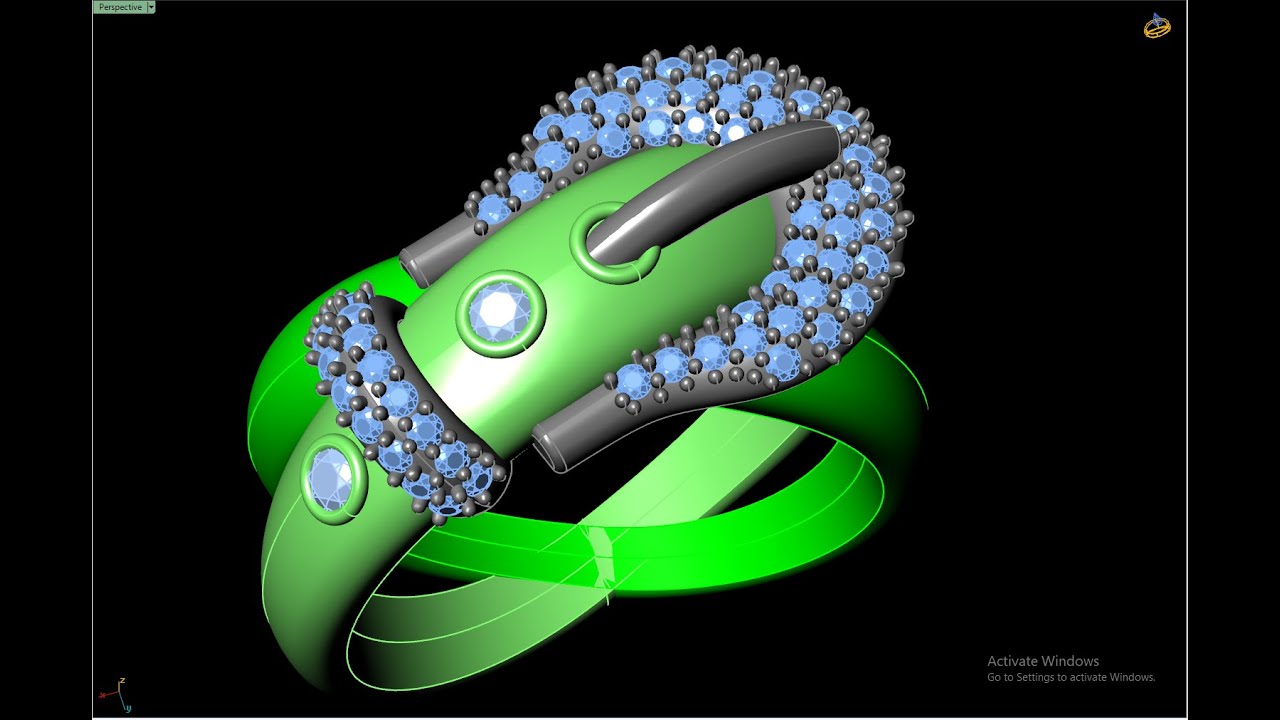 Ring Modeling Tutorial #howtomake #Diamond_Belt_ring #Matrix_Designe#jewelry #cad #modeling # ...