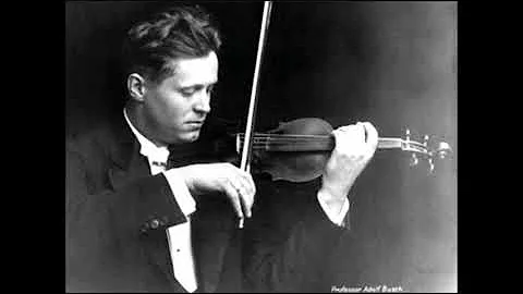 Busoni, Violin concerto in D major, op. 35a (Adolf...