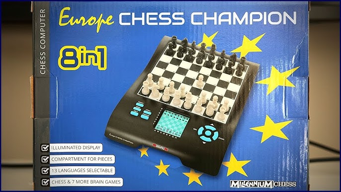 Millennium Karpov Chess School, Model M806 - Talking Speaking Voice  Electronic Chess Computer 