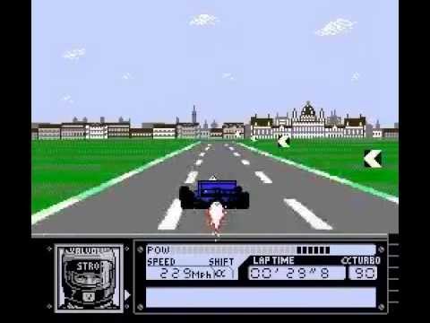 Al Unser Jr.'s Turbo Racing (NES) - Real-time playthrough