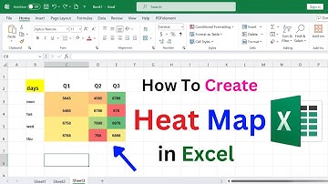 how to create heat map in excel | conditional formatting in excel | excel heat map