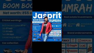 Jasprit Bumrah Net Worth #jaspritbumrah #networth #wealth #wealthmanagement