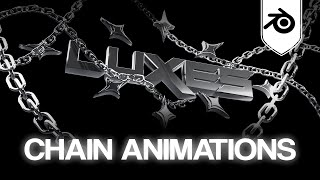 3d Chain animation Tutorial In Blender