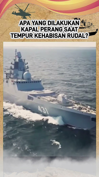 Apa Yang Dilakukan Kapal Perang Saat Kehabisan Stok Rudal Saat Bertempur?#shortvideo #military