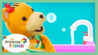 Scrub, Scrub, Cha-Cha-Cha! Dance 🧼💃 @ThePrimroseFriends | Songs and Nursery Rhymes for Kids
