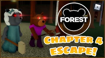 How to ESCAPE THE FOREST MAP + ENDING (CHAPTER 4) in PIGGY | Roblox