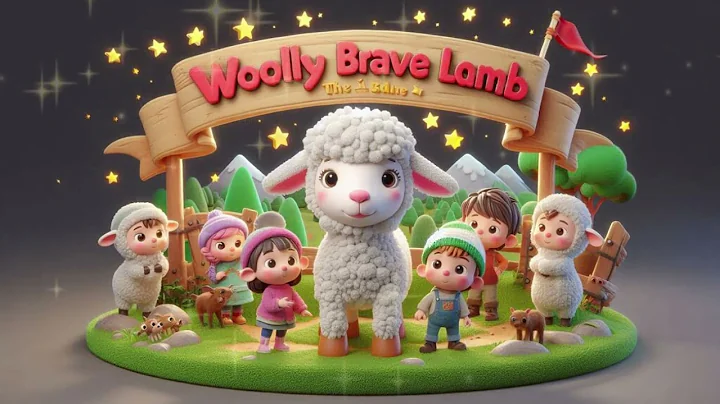 Woolly the Brave Lamb – A Tale of Courage and Friendship! Sheep Song for Children