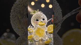 Satisfying Lemon Water ASMR #shorts #asmr #animation