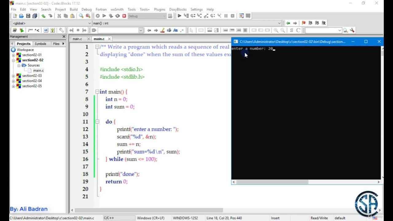 Addition in c Program With Example Output | Must Watch - YouTube