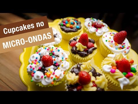 Vídeo: Como Cozinhar Um Cupcake De Forma Rápida E Fácil No Micro-ondas
