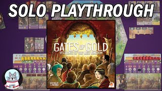 Viscounts of the West Kingdom: Gates of Gold - Solo Playthrough