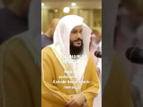 Kabede huzur içinde bir namaz