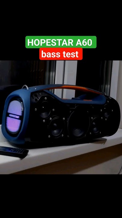 Hopestar A60 bass test #hopestar #hopestara60 #basstest #bass # ...