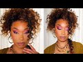 SUMMER SUNSET PURPLE MAKEUP LOOK | WOWAFRICAN HAIR CO.