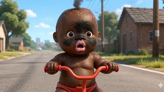 😂 Funny Baby vs Mustache Guy | Hilarious Adventures &amp; Crazy Challenges!#trending #3danimation 