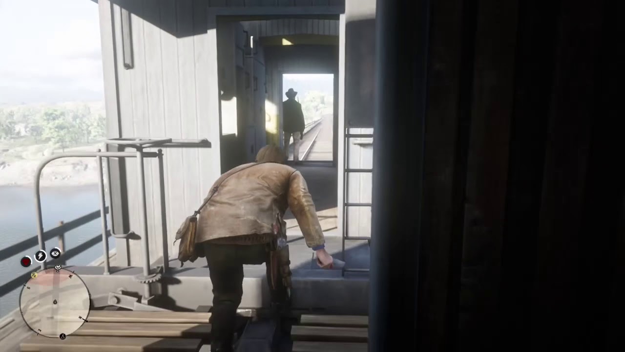 Red Dead Redemption 2 - Robbing a Cargo Train - YouTube