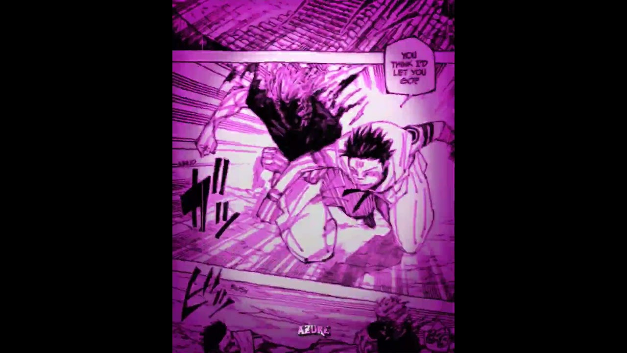 Gojo vs Sukuna chapter 226 edit 