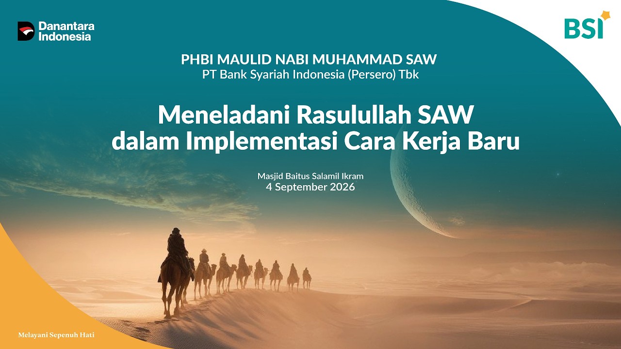 Peringatan Hari Besar Islam (PHBI) Maulid Nabi Muhammad SAW