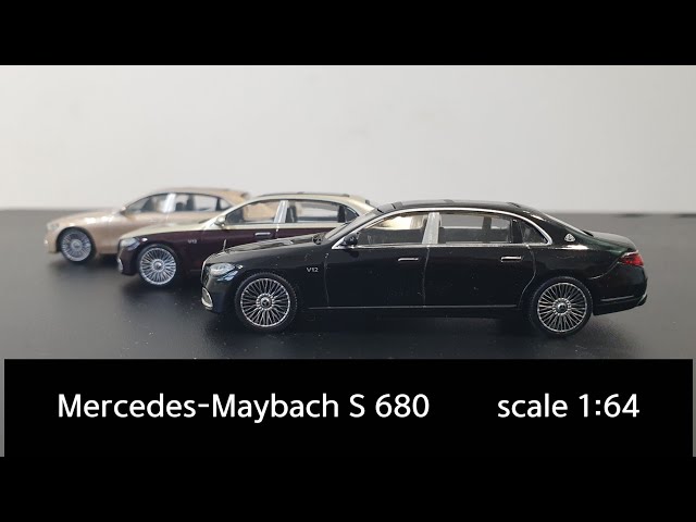 Mini GT Mercedes-Maybach S680 Black 2022