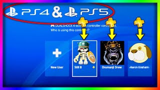 How To Share PS Plus Account | UPDATE 2021 (PS4/PS5)
