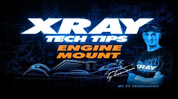 XRAY Tech Tips - Engine Mount on XB8