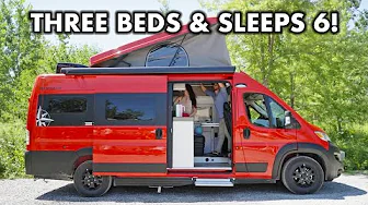 This Campervan Sleeps 6 | Full-Tour Westfalia Wave Camper Van Tour