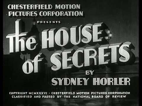 Roland D Reed The House of Secrets (Roland D. Reed, 1936) - YouTube