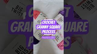 Crochet Granny Squares Before vs. After 😻