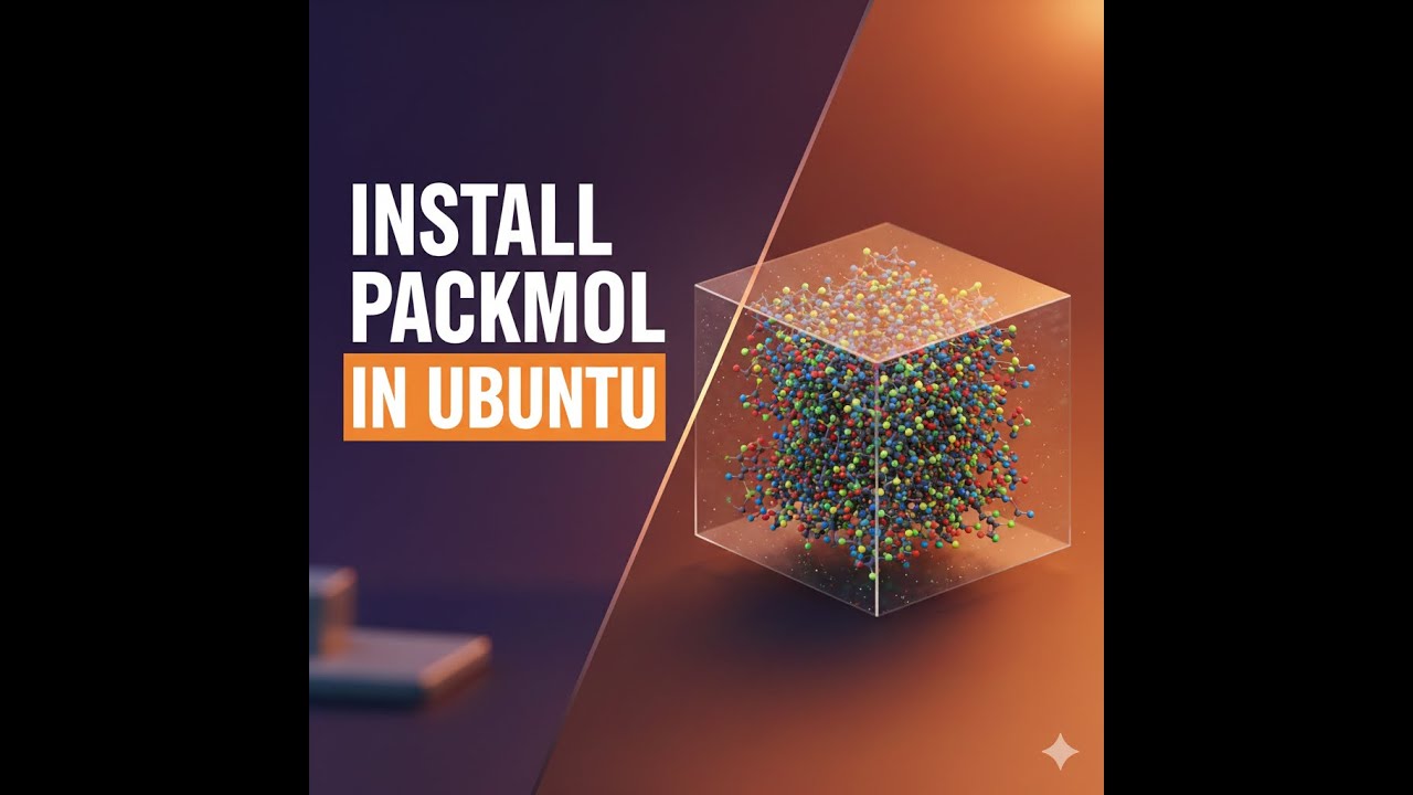 Packmol Nloop Install Packmol Software in WSL Ubuntu - YouTube