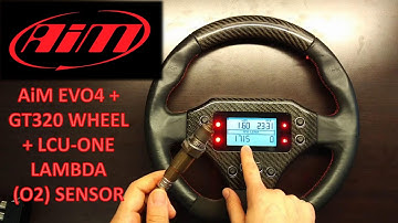 AiM EVO4 with LCU-ONE Lambda Sensor Configuration