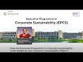 Sustainability Reporting in the Executive Programme in Corporate Sustainability | Expert Insights