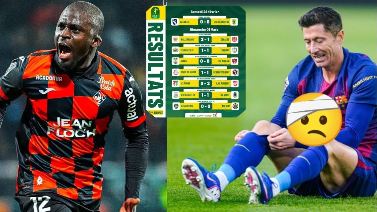 BAMBA DIENG NIVEAU BI MOU NÉK BAKHNA -MAUVAISE NOUVELLE FC BARCELONE..