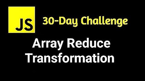 Array Reduce Transformation -Leetcode 2626 -Javascript 30-Day challenge #leetcode#javascript#webdev