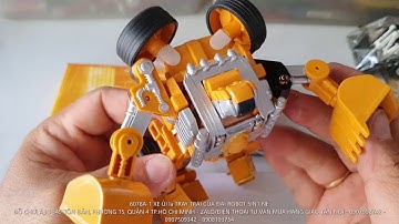 6078A-1 XE ỦI - CÁNH TAI TRÁI MẠNH MẼ CỦA ROBOT TRANSFORMER 5IN1 - ĐỒ CHƠI ABO
