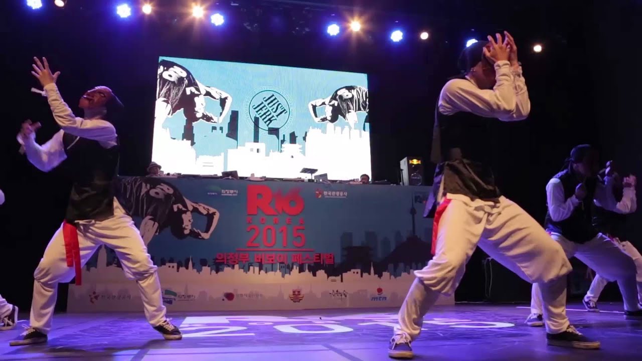 JUST JERK - Performance @ R16 2015 Korea | Dailydance TV