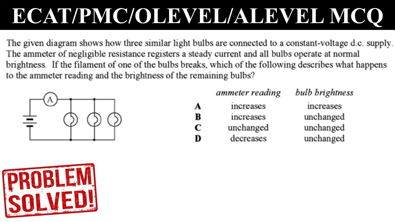 WHAT HAPPENS TO THE AMMETER READING O LEVEL A LEVEL PMC MDCAT what-happens-to-the-ammeter-reading-o-level-a-level-pmc-mdcat