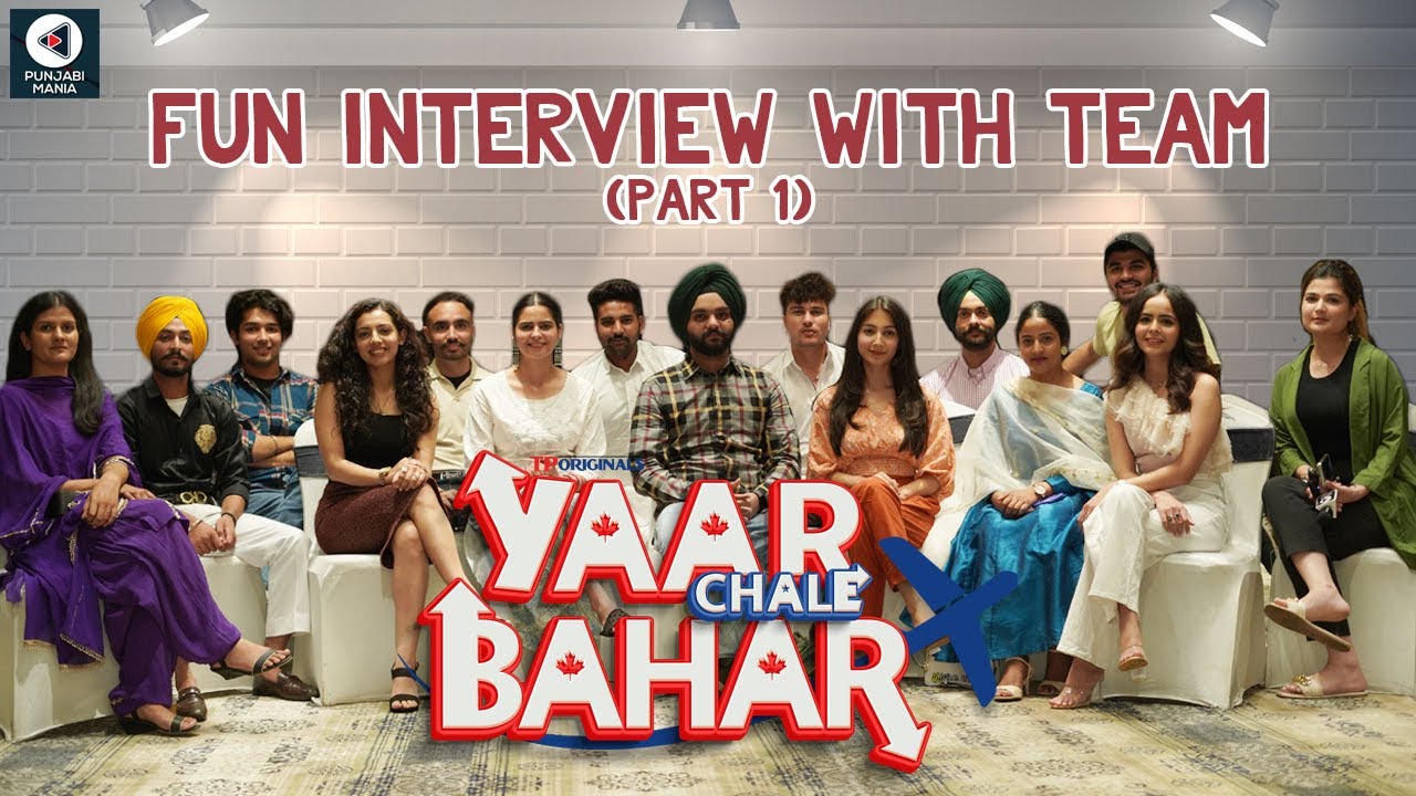 Introducing All Characters From Troll Punjabi\'s Yaar Chale Bahar Web Series | Team Interview Part 1