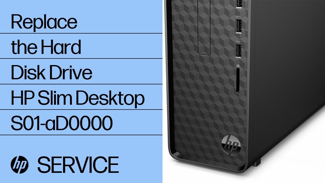 Replace the M.2 Solid-State Drive | HP Slim Desktop S01-aF0000