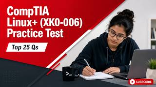 CompTIA Linux+ (XK0-006) Practice Test | 25 Realistic Exam Questions #linux #comptiaexam #comptia