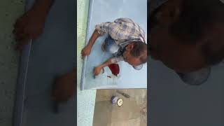 🔥 OT Vinyl Flooring Complete Work | Gum Fitting, Side Cutting &amp; Welding Finish 🏥