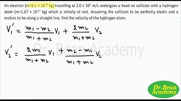 FSC-1 Physics Chapter03 Numerical 3.7 solving using relevant formulas of Momentum  (A-Level )