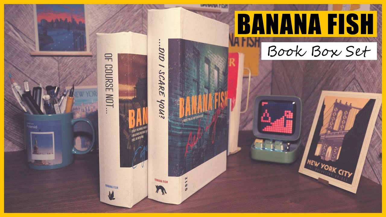 BANANA FSIH] Book Box Set [Anime Merch] - YouTube