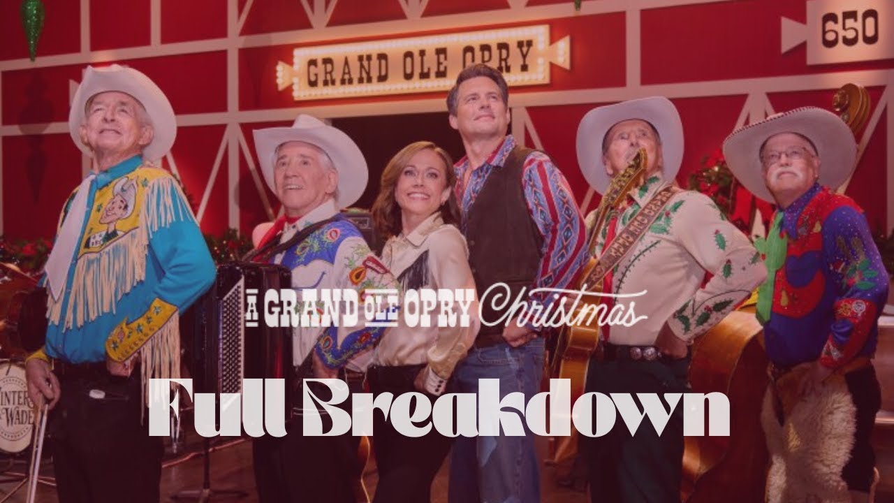 Рождество в стиле Grand Ole Opry (2025 — Hallmark Channel) | Песни, секреты и путешествия во времени
