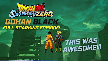Dragon Ball Sparking Zero: Full Gohan Black Arc!