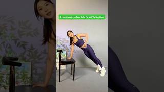 4 Simple Home Moves to Lose Belly Fat, Shrink Waist, and Tighten Your Core Fast