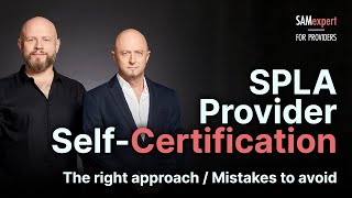 Service Provider Self-Certification Letter from Microsoft